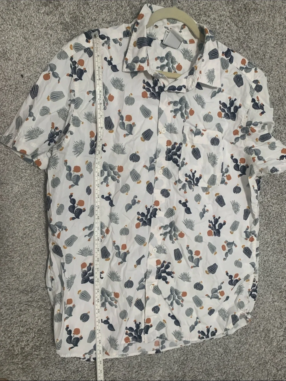 The North Face Baytrail Cactus Print Men's Short-Sleeve Button Down Shirt